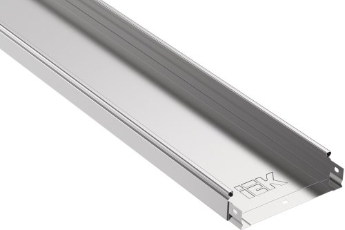 Лоток неперфорированный IEK ESCA 100х35х3000 сталь 0,7мм фото Лоток неперфорированный IEK ESCA 100х35х3000 сталь 0,7мм картинка